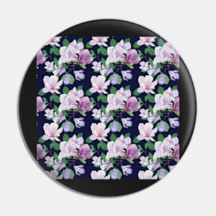 Magnolia Floral Frenzy Pin