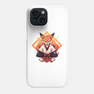 karate fox Phone Case