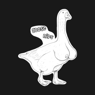 Goose Bumps Sticker T-Shirt