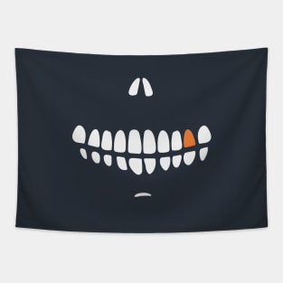 Monster Mask Face Mask Tapestry