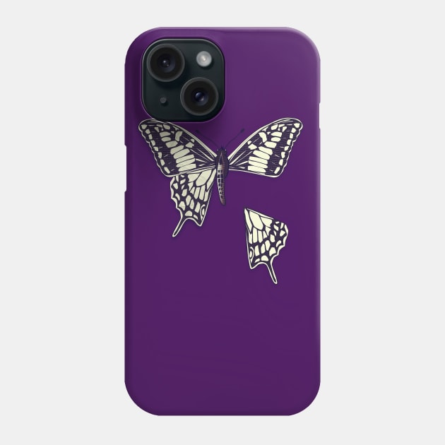 Butterfly: Dismembered Phone Case by Sybille