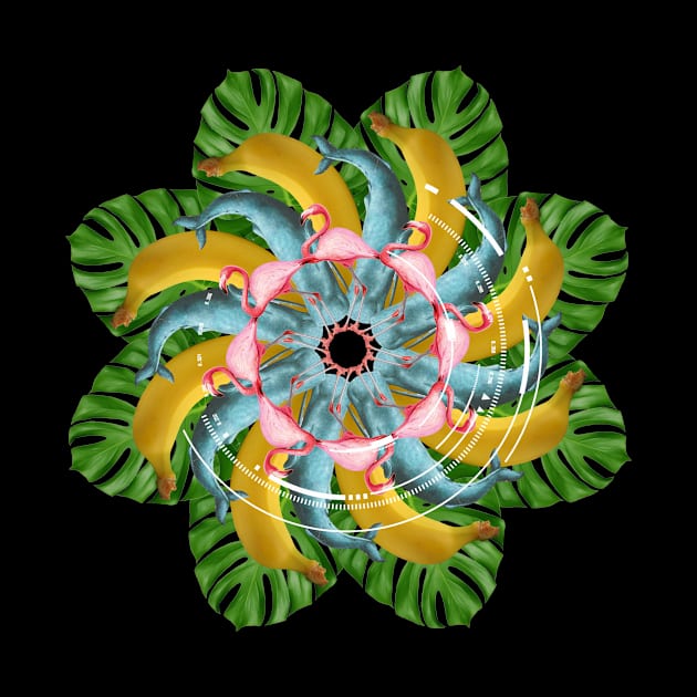 tropic absurd mandala by burenkaUA