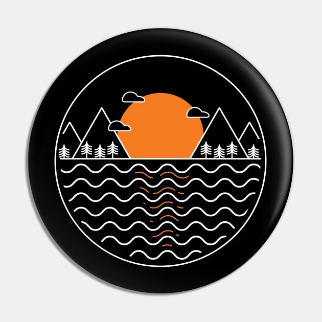 sunset line art Pin by wookiemike