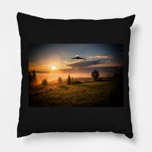 Vulcan at Sunset Pillow