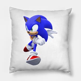 dash son hedgehog Pillow