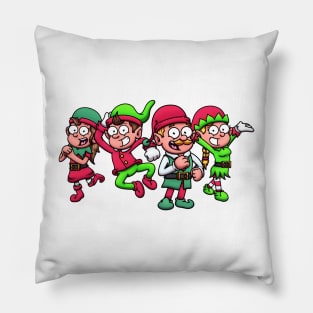 Christmas Elves Pillow