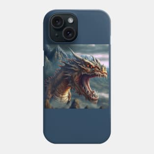 Dragon Red Eyes Sharp Teeth Phone Case