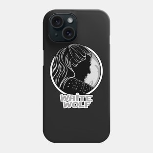 White Wolf Phone Case