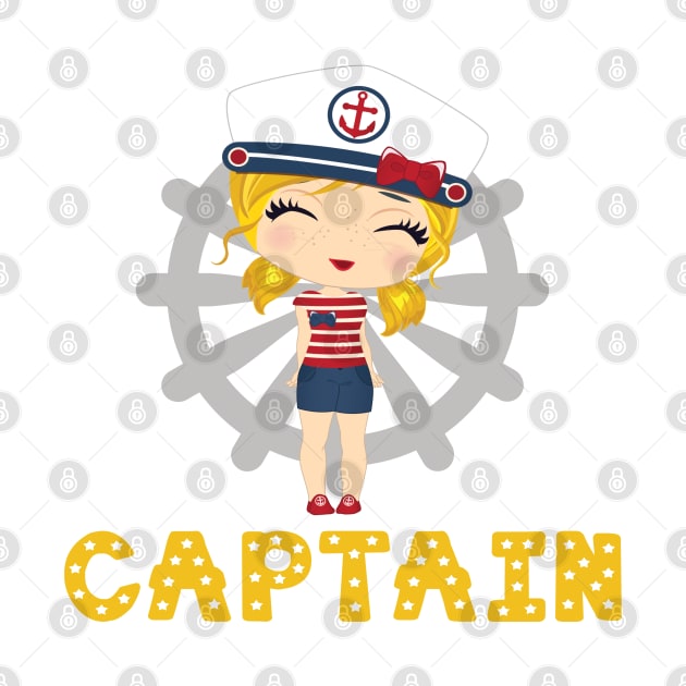 Captain girl (yellow) by oceanys