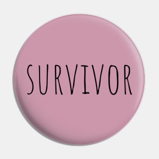 Survivor Pin