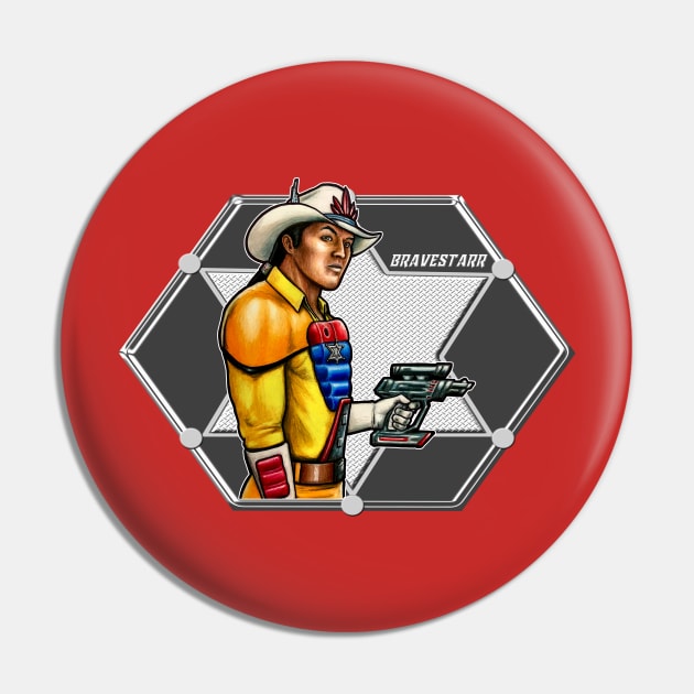 Bravestarr Pin by sapanaentertainment