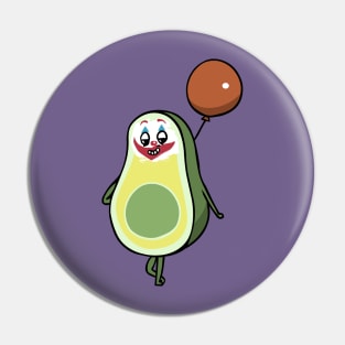 Avocado Villain Pin