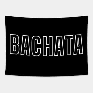 Bachata Lettering For Festivals Tapestry