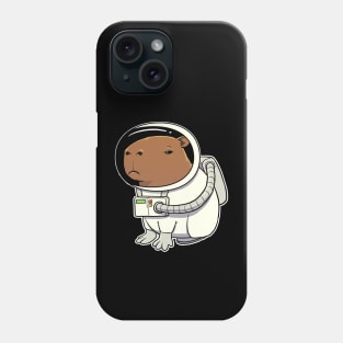 Capybara Astronaut Phone Case