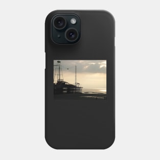 Sunset at the pier Phone Case