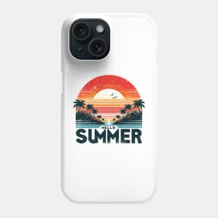 Hello summer Phone Case