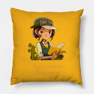 Agricultural Engineer Pillow