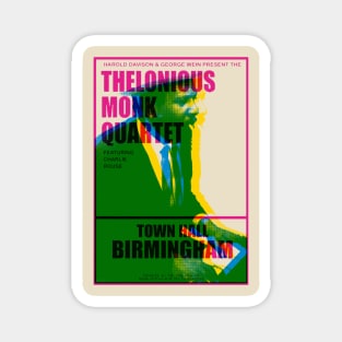 Thelonious Monk tour poster Magnet