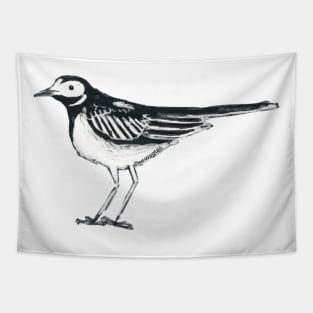 Pied Wagtail of Wagtown Tapestry