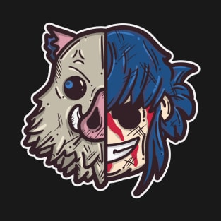 ChunkieCheeks - Demon Slayer Inosuke T-Shirt