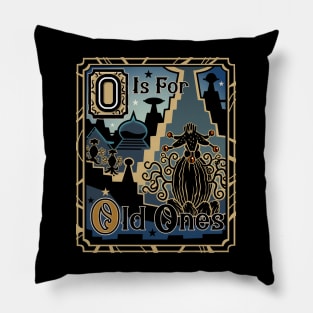 O is for Old Ones Pillow