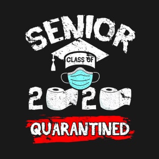 Senior Class Of 2020 Quarantine Toilet Paper Graduation T-Shirt