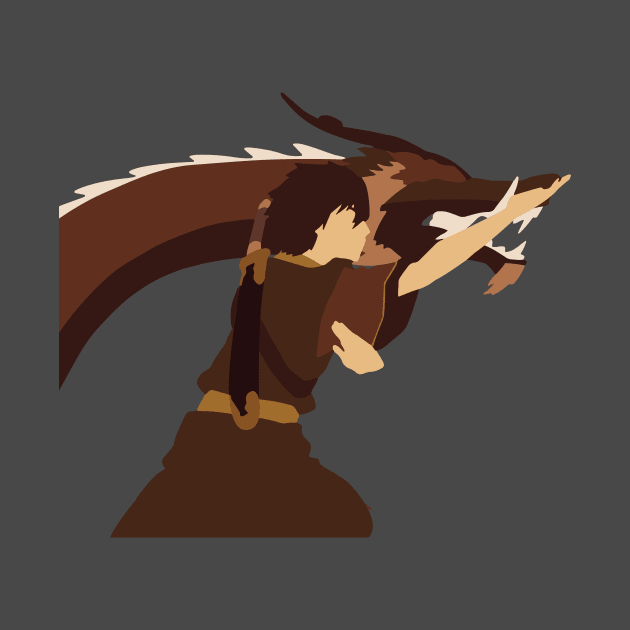 Avatar the Last Airbender Zuko Minimalist by basitkhan