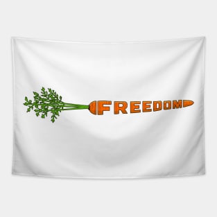 Freedom carrot Tapestry