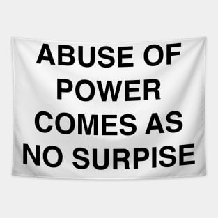 Abuse of Power Tapestry