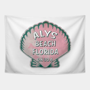 Alys Beach Florida 30A Vintage Shell 30 A Tapestry