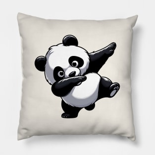 Dabbing Panda Funny Pillow