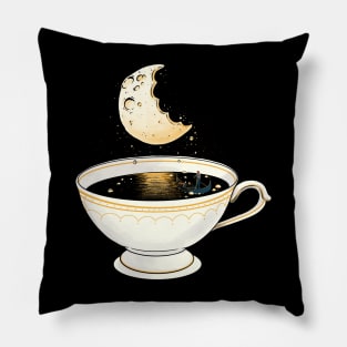 Midnight Coffee Lovers Pillow