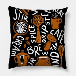 Barista Tools Pillow