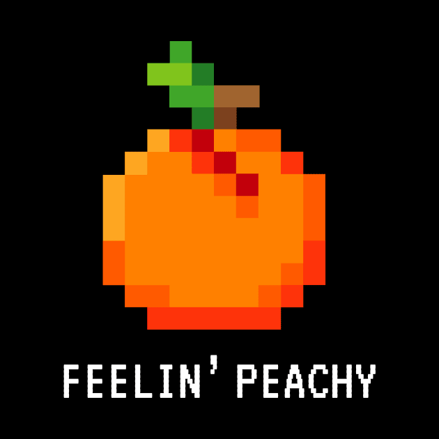 8-Bit Gaming Feelin Peachy by propellerhead