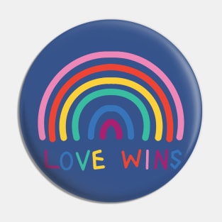 Love wins rainbow 1 Pin