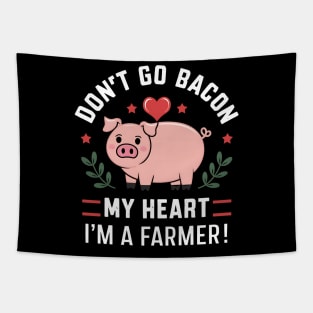 Pig Farmer Tapestry