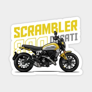Ducati Scrambler 800 Icon - Yellow Magnet