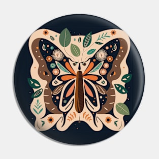 Butterfly coffee Pin