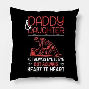 Daddy and daughter Pillow