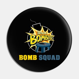 Art of Bombing Comic Logo "Bomb Squad" Pin