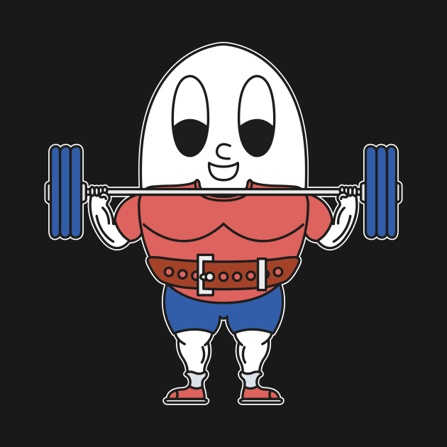 Weightlifter Egg by M.-P.-Mueller