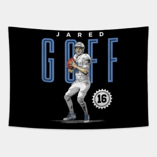 Jared Goff Detroit Card Tapestry