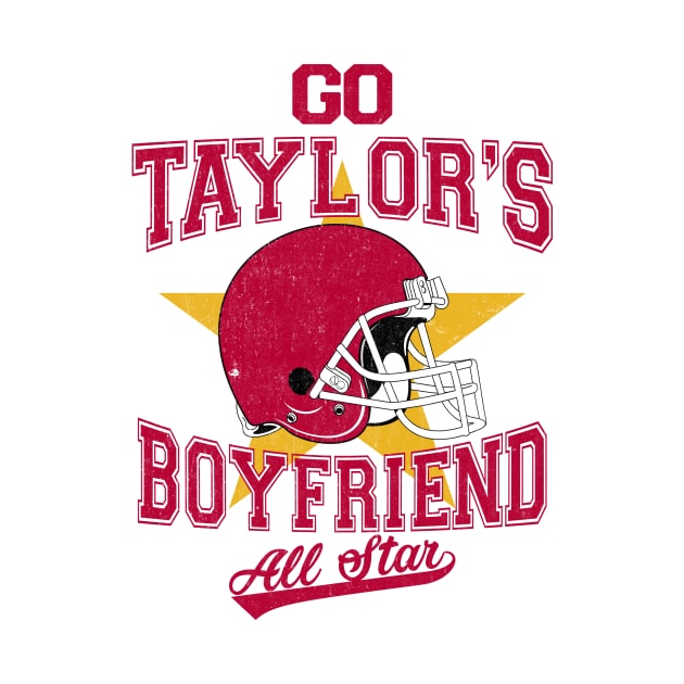 Go Taylor's Boyfriend All Star KC Football by RadRetro