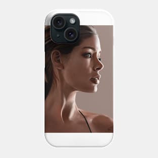 Girl Portrait Phone Case