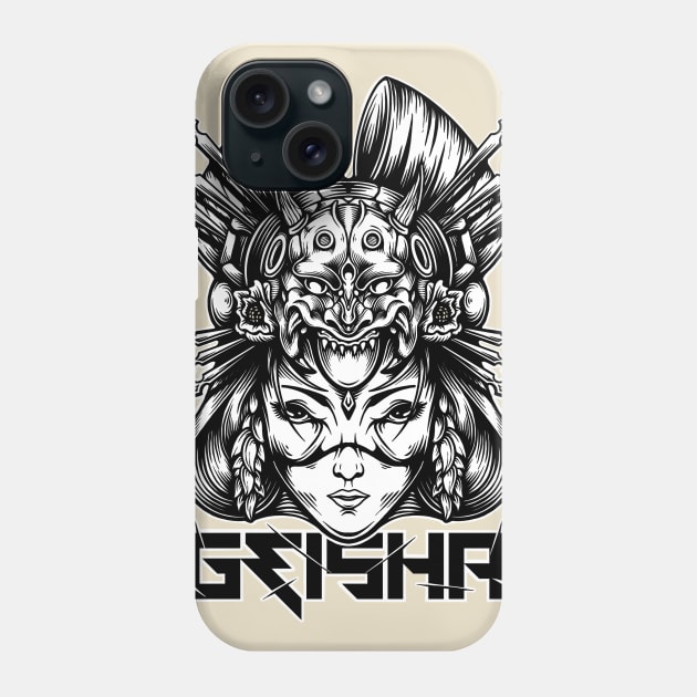 Geisha Phone Case by Arjanaproject