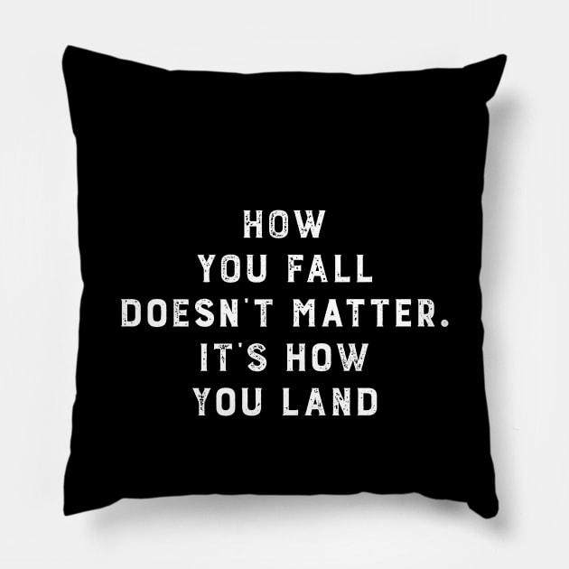 Fall/Landing Pillow by attadesign