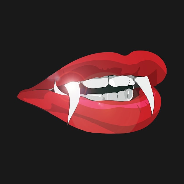 Vampire Mouth Vamp Lips by mn9