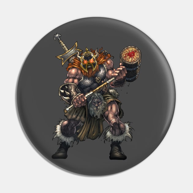 Berzerker Pin by benprenart