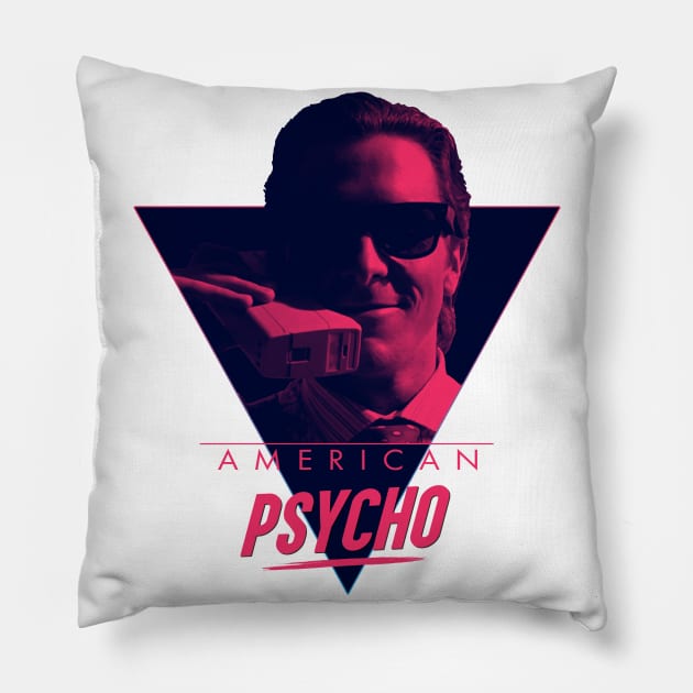 American psycho - 90s Pillow by TheSnowWatch