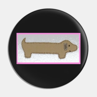 Excerpt from 2 Mini Dachshunds #3-Tan Pup Pin